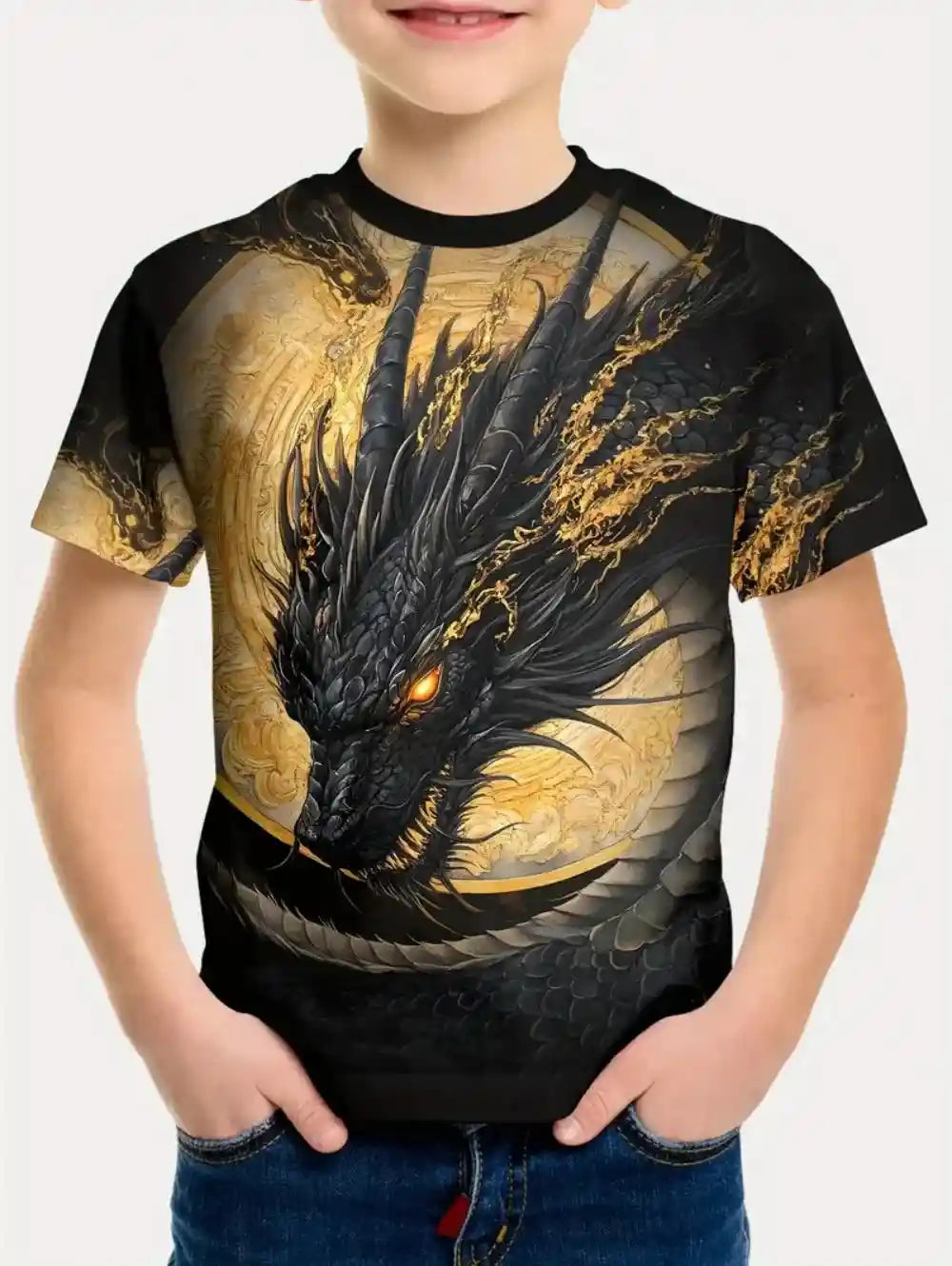 Midnight's Legacy – Kids' Dragon Spirit 3D Tee