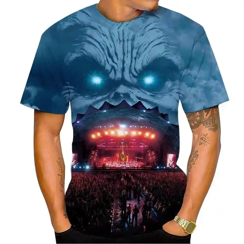 Heavy Metal Fashion Casual Men's Tee - Pedlar's Attic