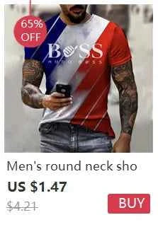 T-Shirt for Men Cool Mythical Character Graphic