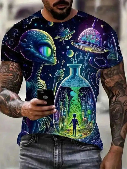 3D Printed Men's T Shirt Horror 3 - Pedlar's Attic