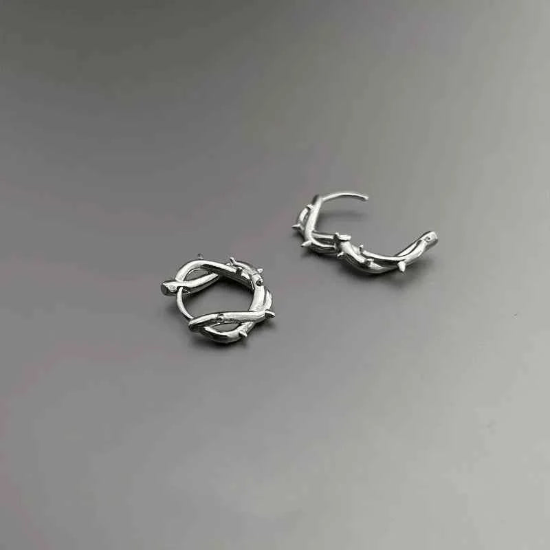 Thorn Hoop Earrings for