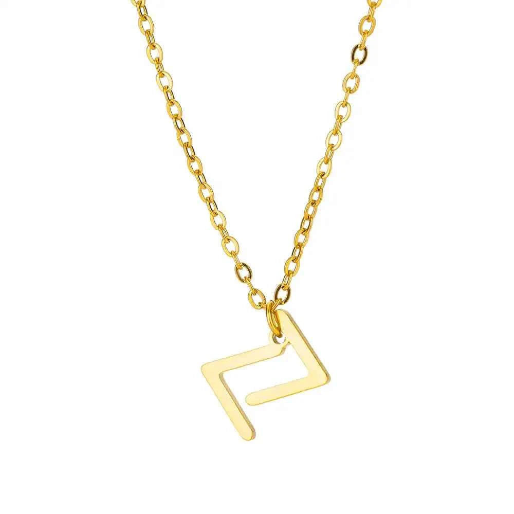 Norse Runic Pendant Viking Rune Layering Necklace