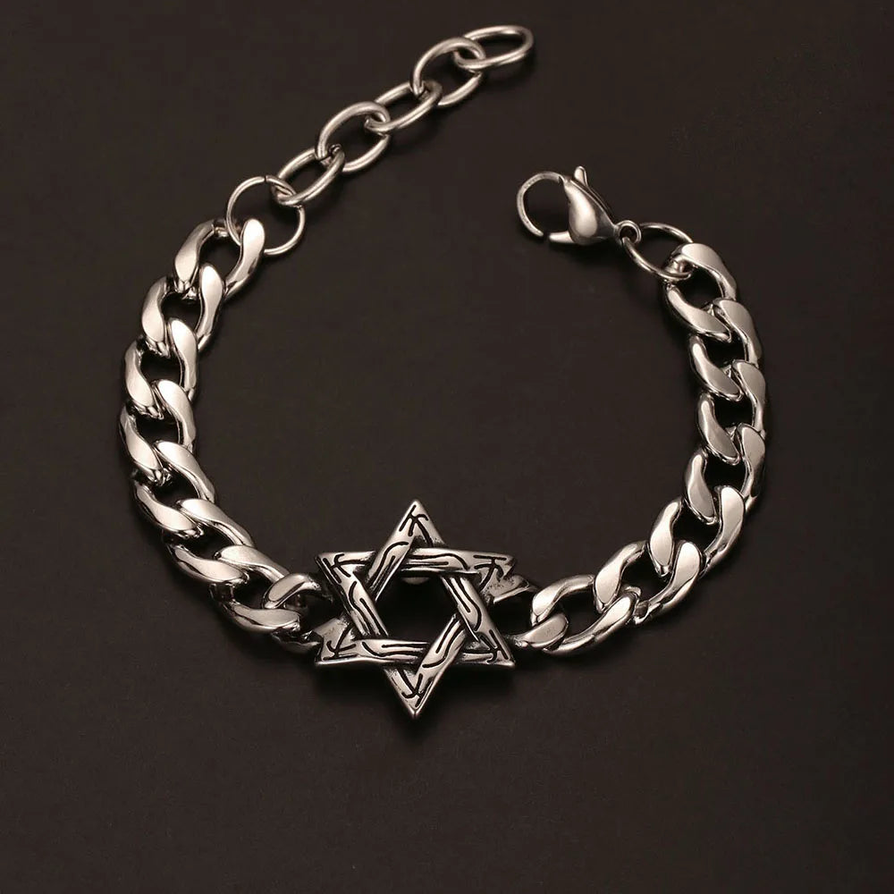 The Wolfsong Bracelet — Norse Rune Viking Bracelet