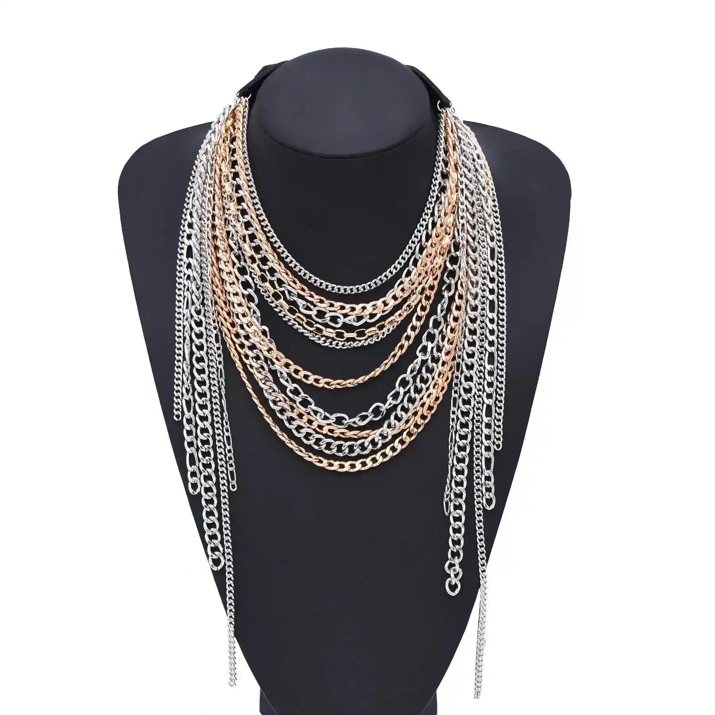 The Wanderer's Collar – Tibetan Boho Statement Necklace