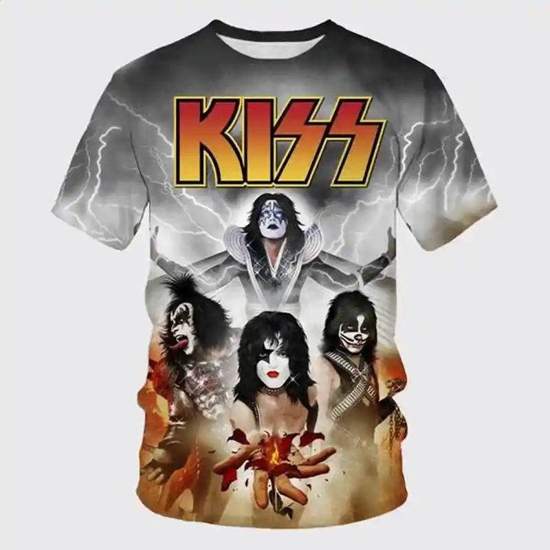 Detroit Rock City – KISS 3D Print Tee