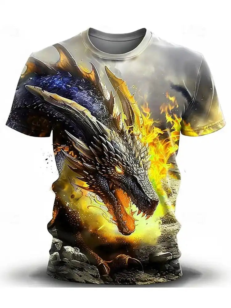 Dragonforged — Dragon 3D Scale Tee