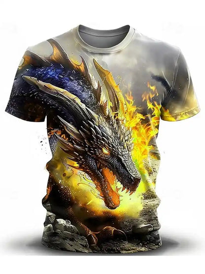 Dragonforged — Dragon 3D Scale Tee