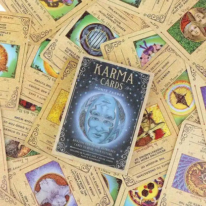 Karma Oracle Tarot Cards Toy Family Party Leisure Table Game Play Card Fortune Prophecy Telling Divination - Pedlar's Attic