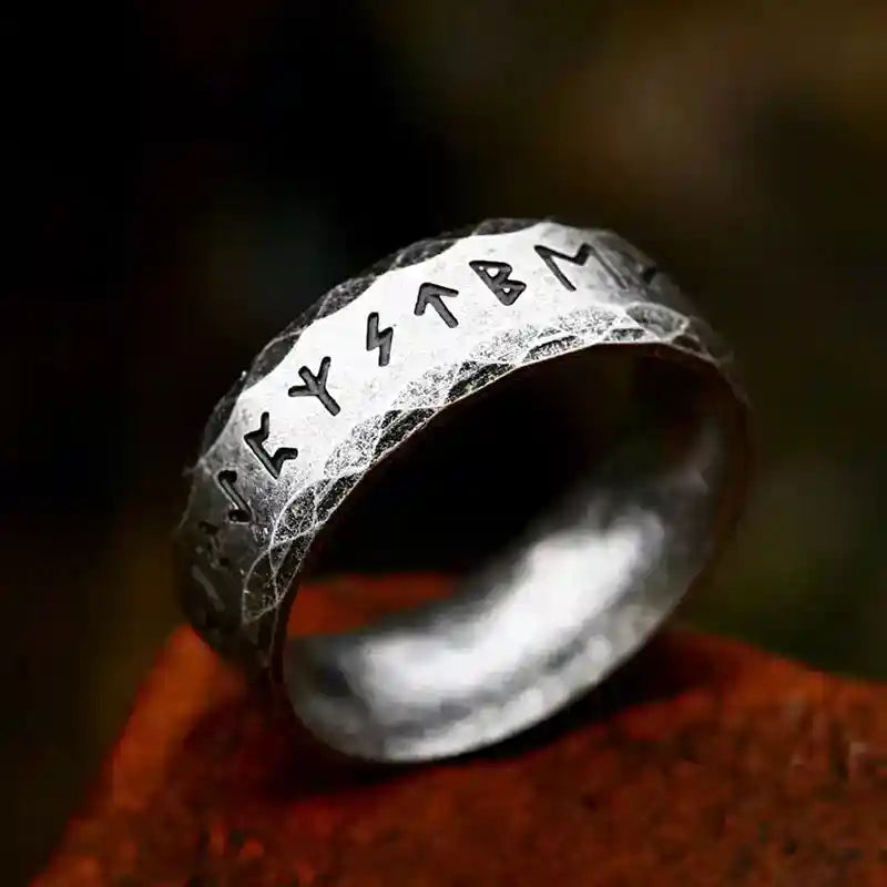Vintage Odin Norse Viking Amulet Rune Rings - Pedlar's Attic