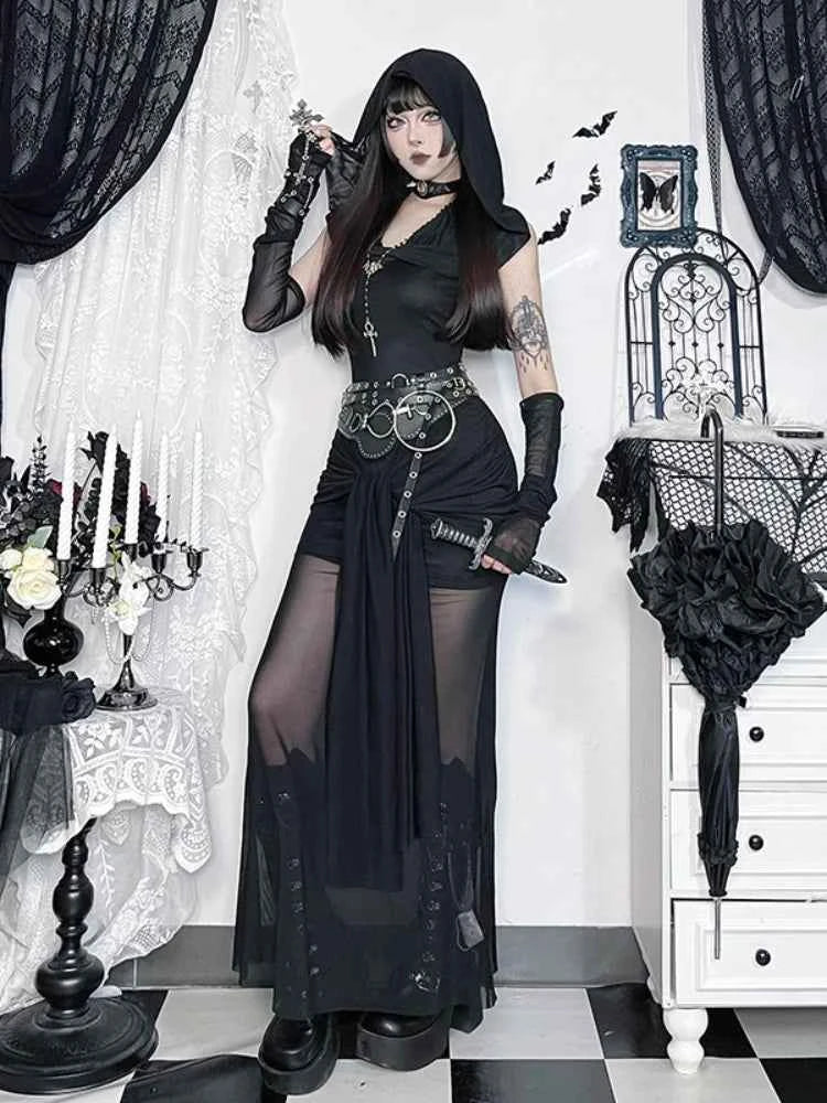 AltGoth Harajuku Dark Goth Dress
