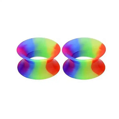 ColorPop Gradient Silicone Ear Plugs - 1/3 Pairs for Ultimate Comfort & Style - Pedlar's Attic