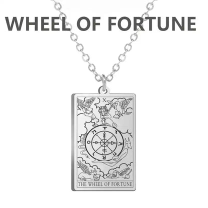 Dawapara Tarot Cards Necklace Women - Pedlar's Attic