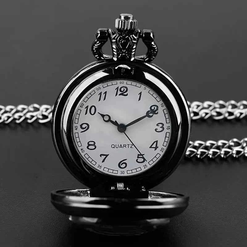 Vintage-Style Clever Crow Exquisite Pocket Watch