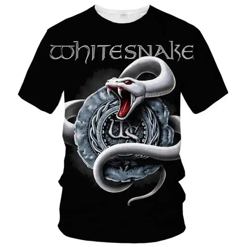 Luna's Whitesnake – The Rock Spirit 3D Tee