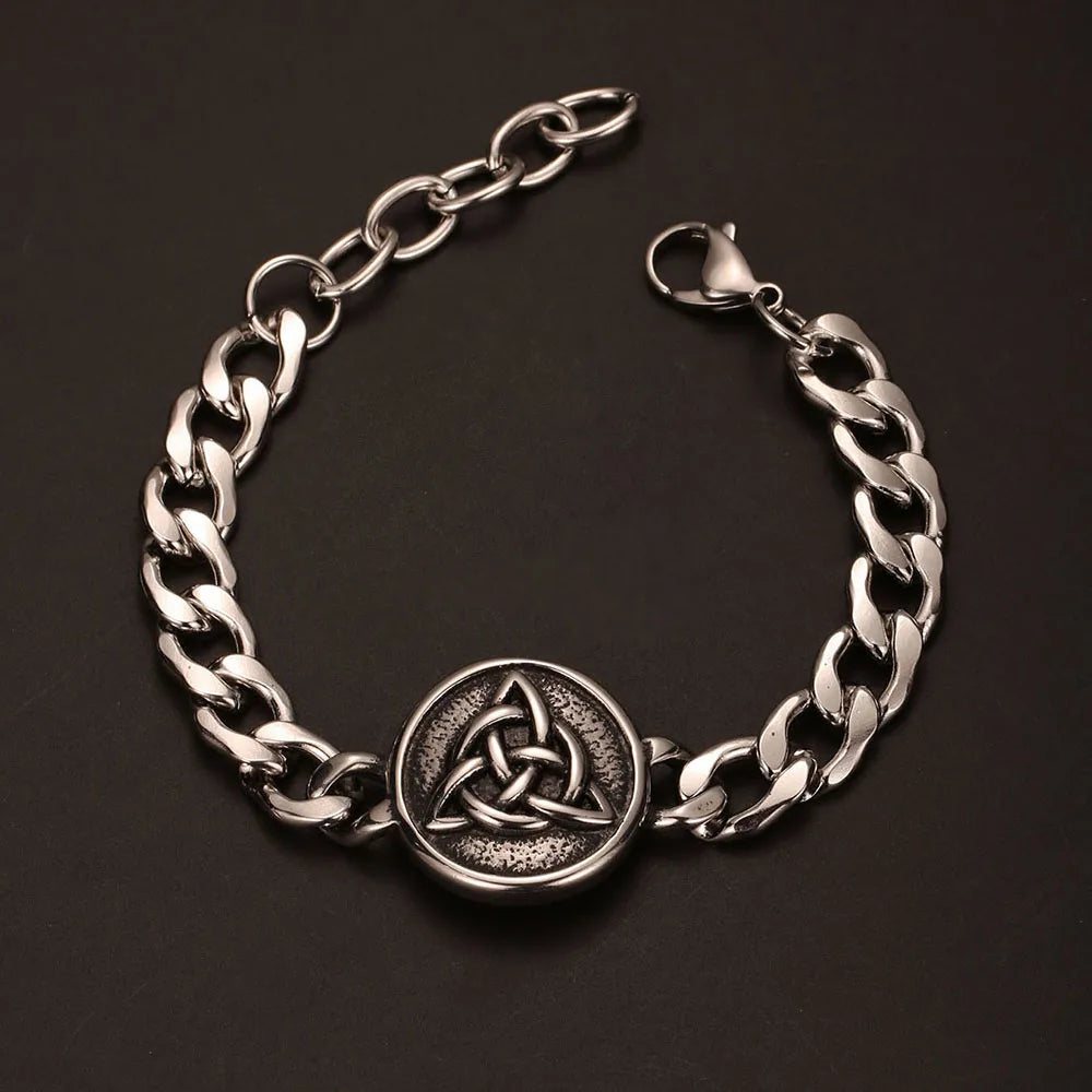 The Wolfsong Bracelet — Norse Rune Viking Bracelet