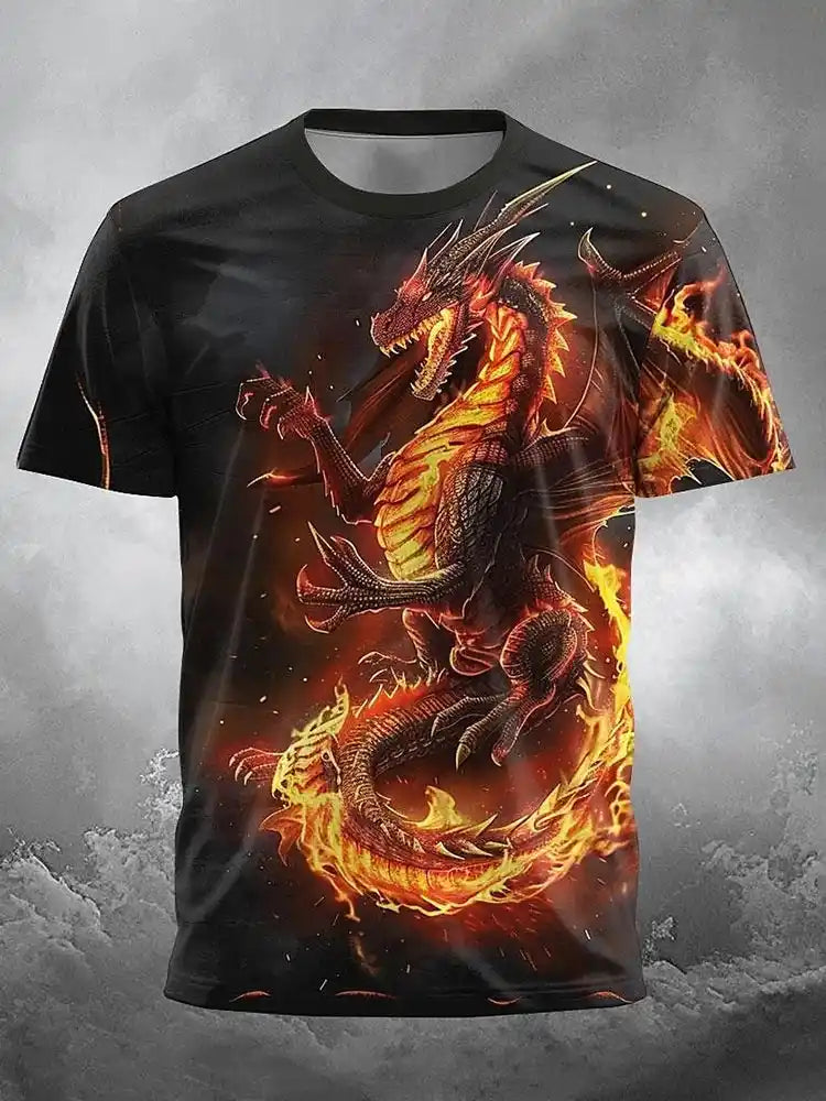 Dragonforged — Dragon 3D Scale Tee