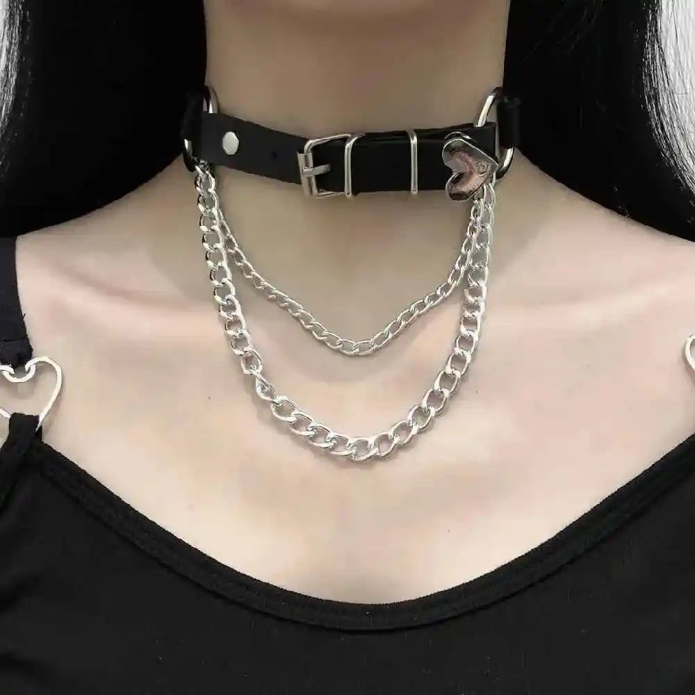 chain elastic leg loop leg strap leg chain, adjustable - Pedlar's Attic