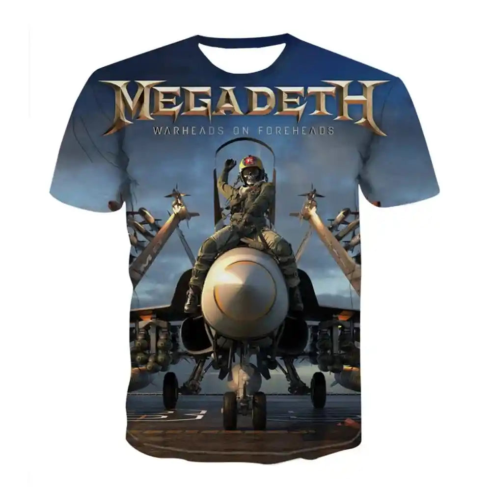 Luna's Pick: Megadeth 3D Graphic Tee