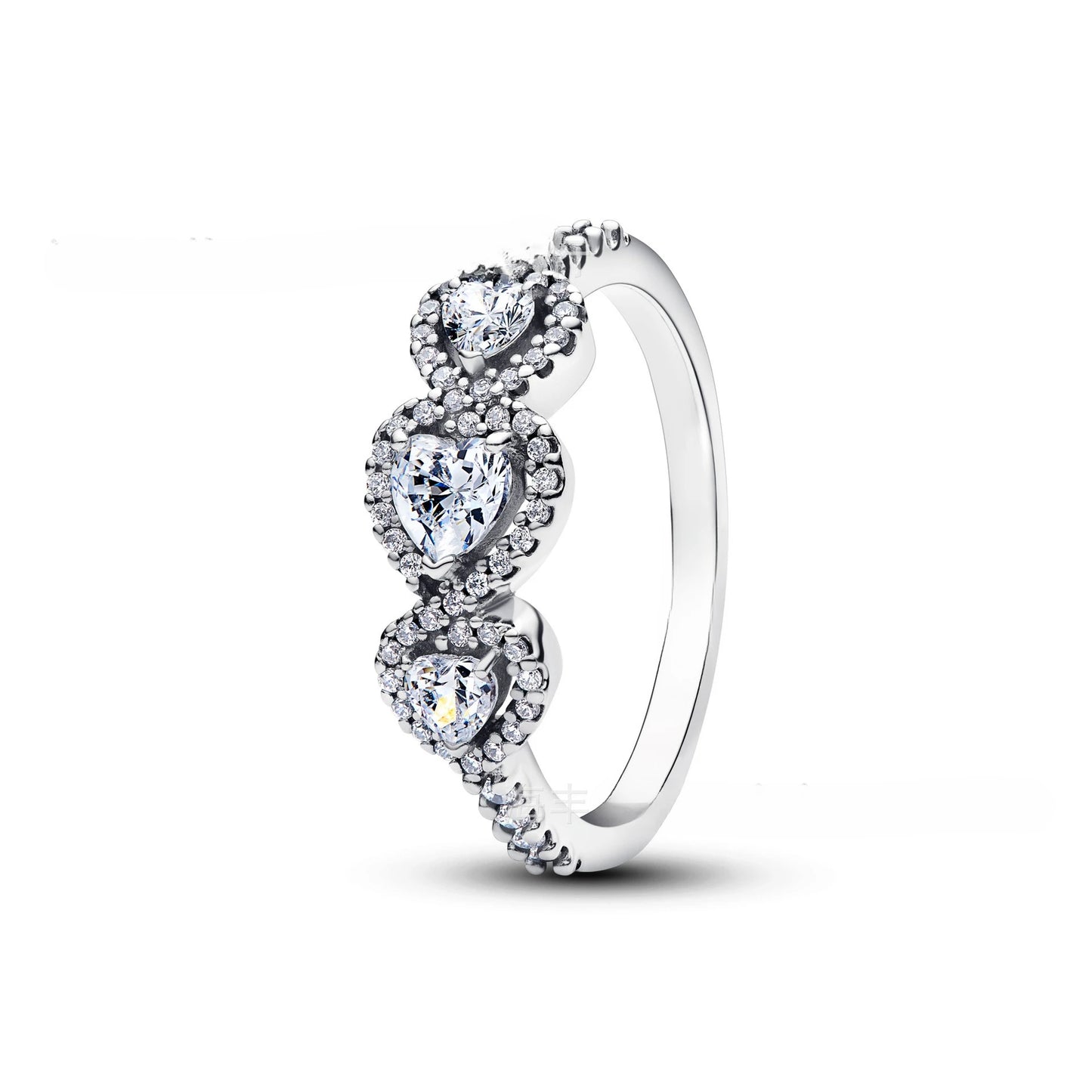 Aether-Reach Ring — 925 Sterling Silver Heart & Butterfly
