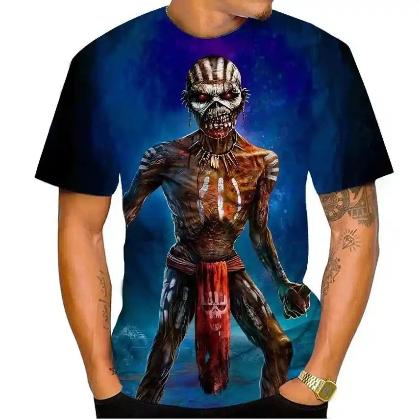 Heavy Metal Fashion Casual Men's Tee - Pedlar's Attic