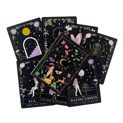 Green Witch Oracle Cards Fortune-telling Tarot Divination Edition Creativity Board Game Deck - Pedlar's Attic