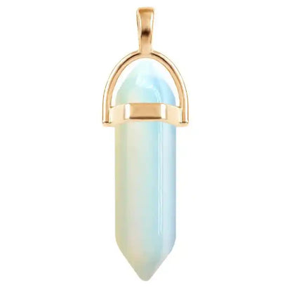 7pcs/Set Hexagon Pillar Quartz Necklace - Pedlar's Attic