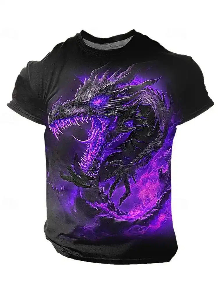 Dragonforged — Dragon 3D Scale Tee