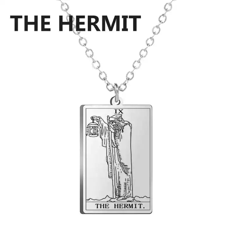 Dawapara Tarot Cards Necklace Women - Pedlar's Attic