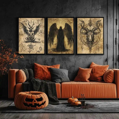 Frameless Gothic Wall Art - Pedlar's Attic