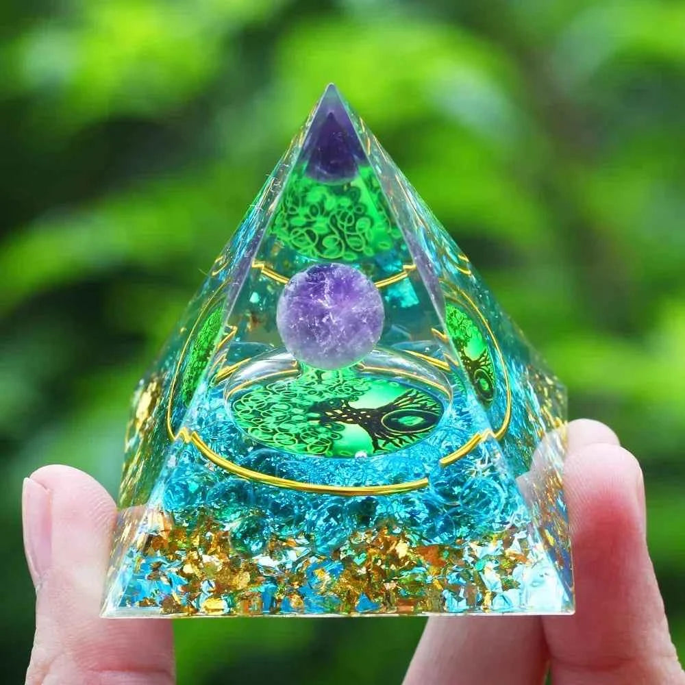 Energy Pyramid Orgonite Reiki
