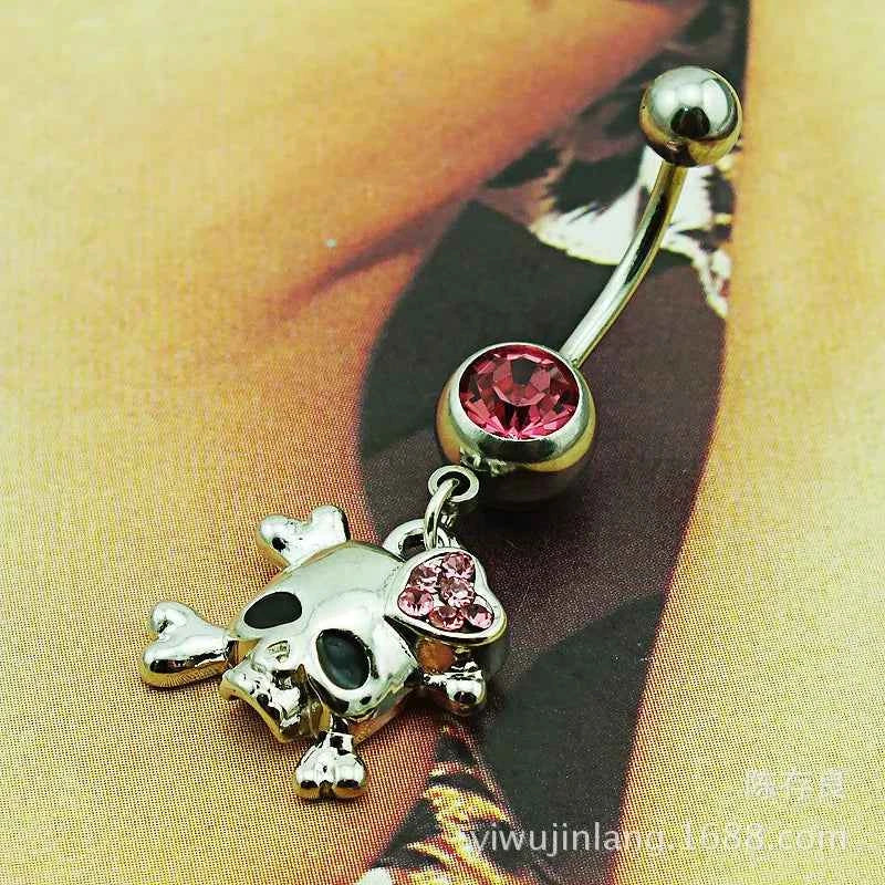 Skull Belly Button Rings