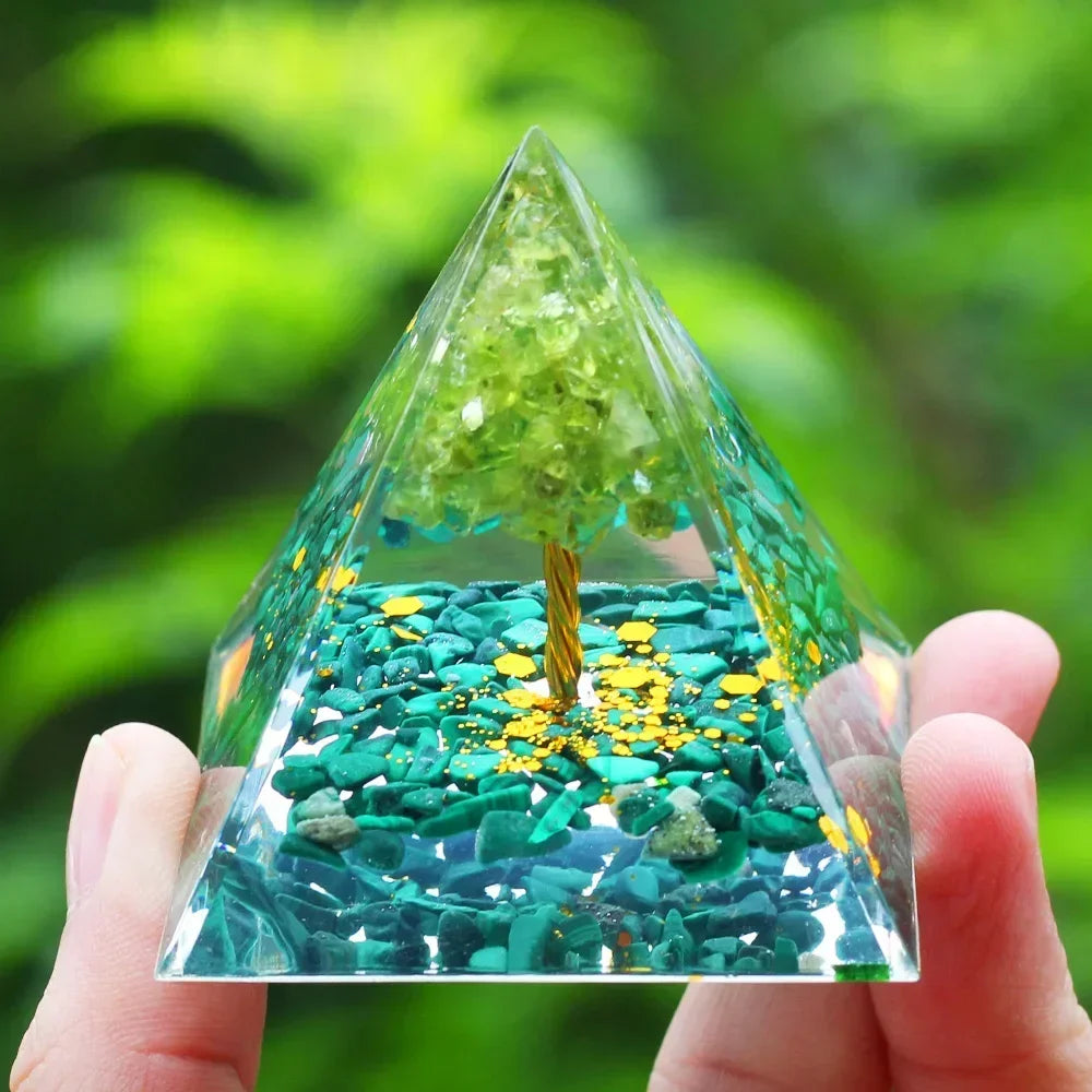 Energy Pyramid Orgonite Reiki - Pedlar's Attic