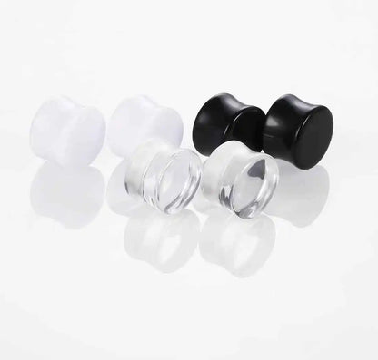 Vivid Tunnels Acrylic Ear Plugs - 2 Pcs of Vibrant Comfort & Style - Pedlar's Attic