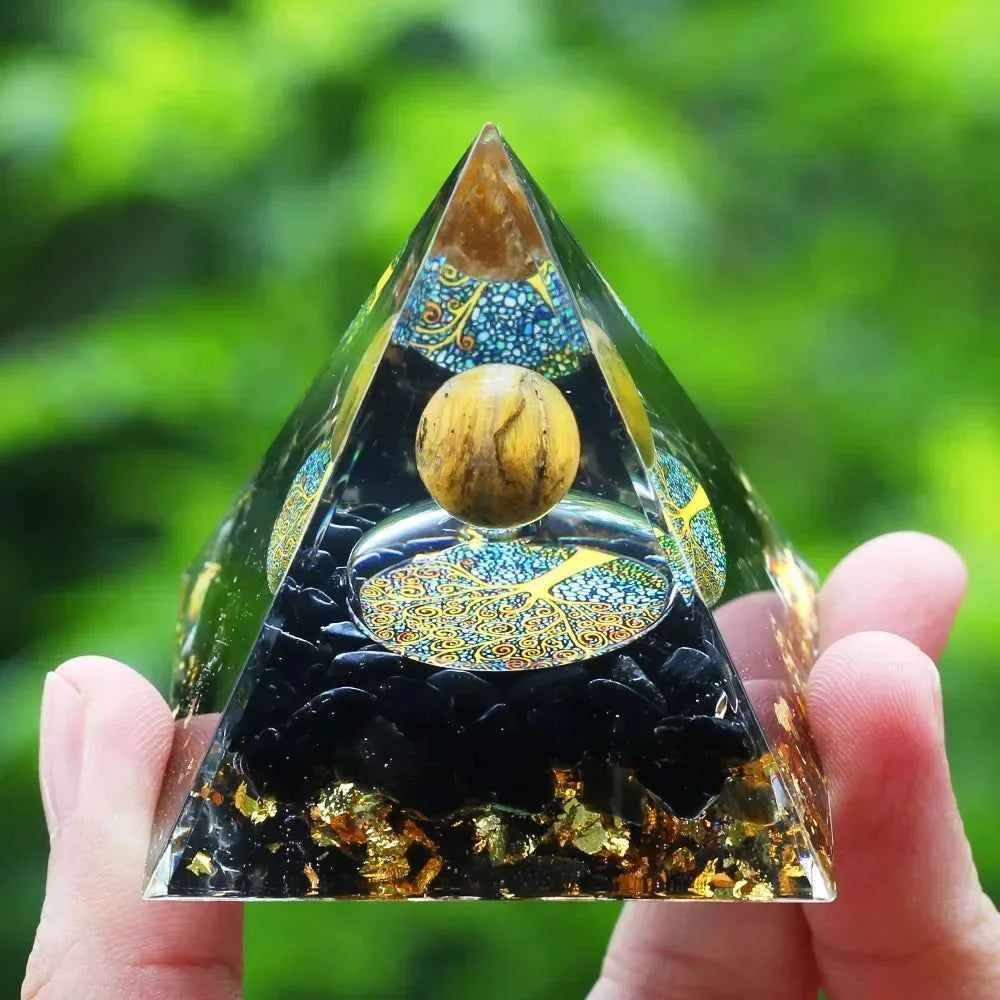 Energy Pyramid Orgonite Reiki