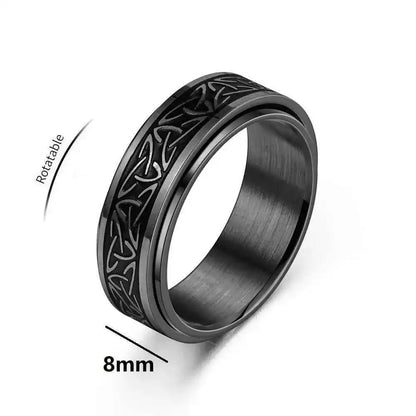 Viking Celtic Knot Rune Rings - Pedlar's Attic