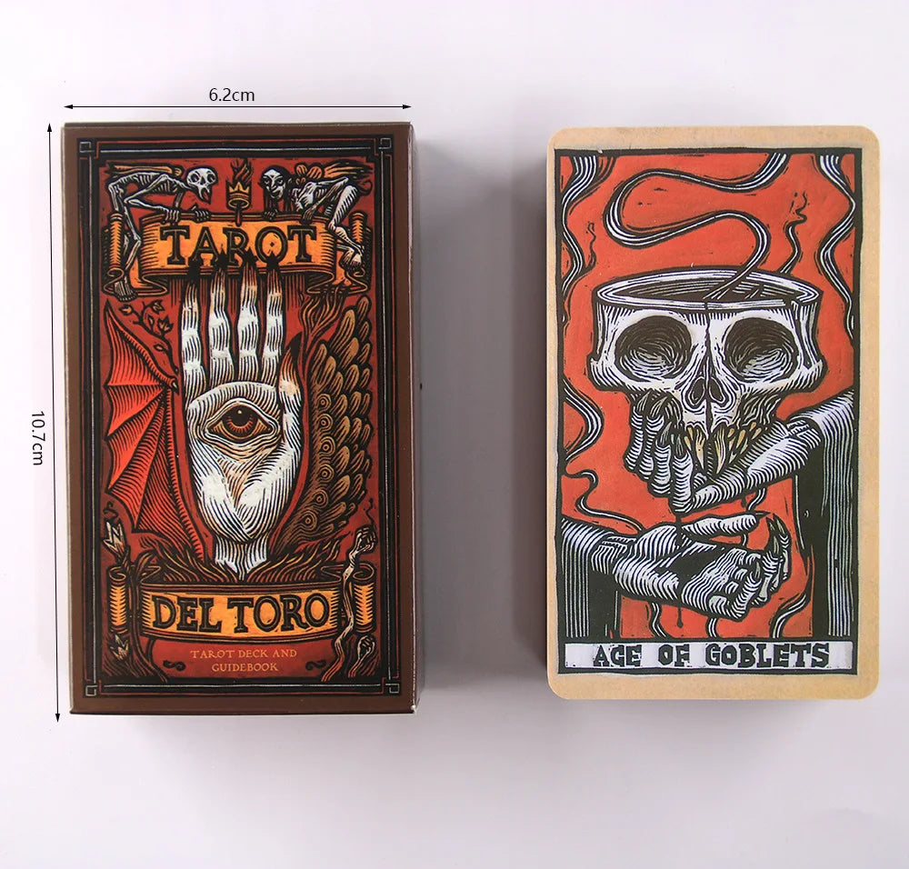 Tarot del A — del Toro Inspired Tarot Deck with Guidebook