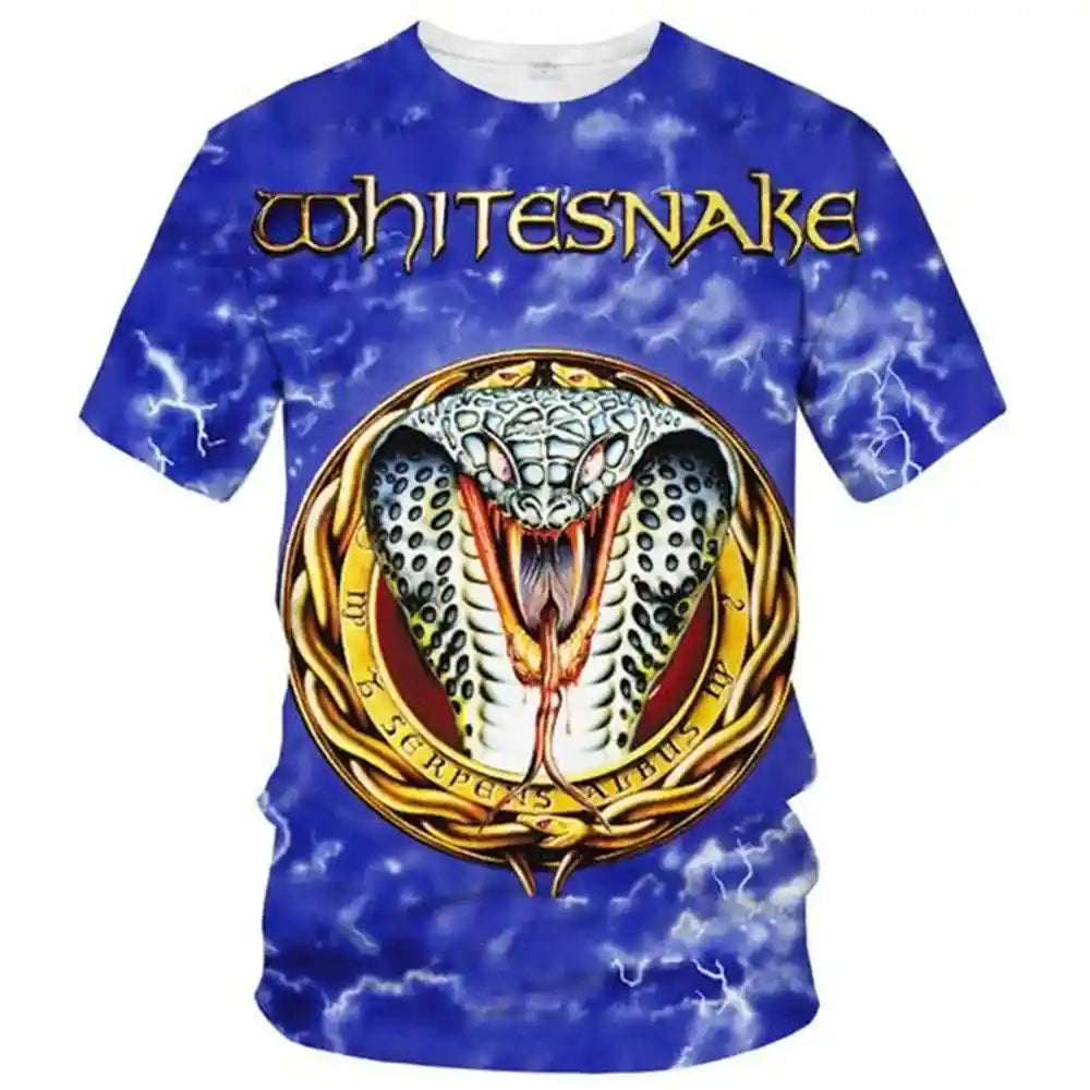 Luna's Whitesnake – The Rock Spirit 3D Tee