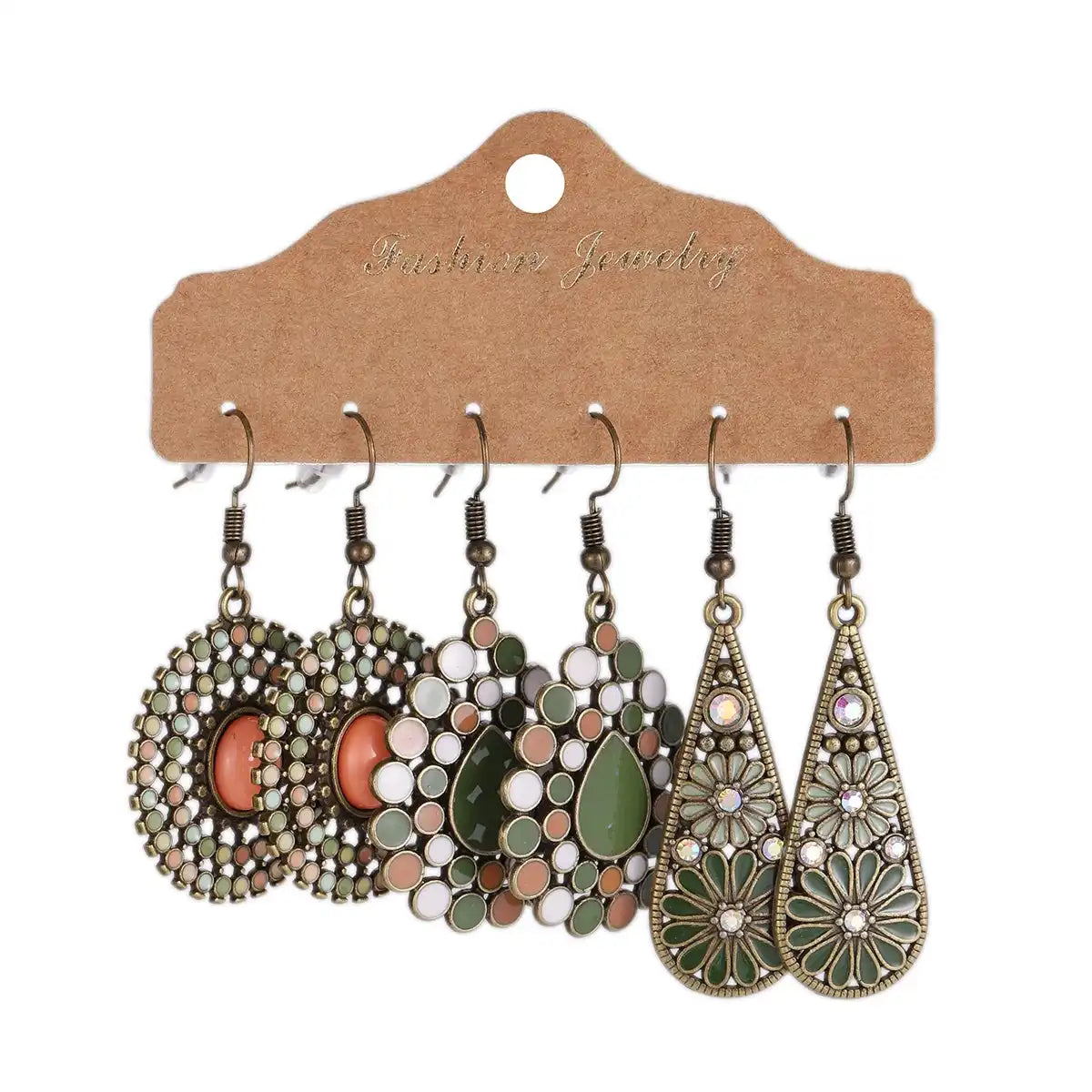 The Drawer of a Hundred Mornings — Boho Earring Sets
