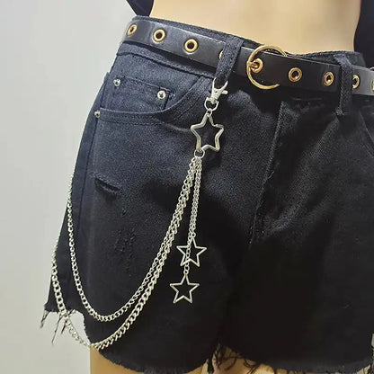 The Chain Between the Loops — Gothic Punk Belt Loop Wallet Chain