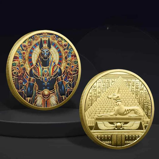 Doghead God Anubis Commemorative Coin