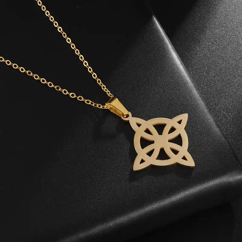 The Moon Knot Collection — Celtic Irish Witch Amulet Necklaces