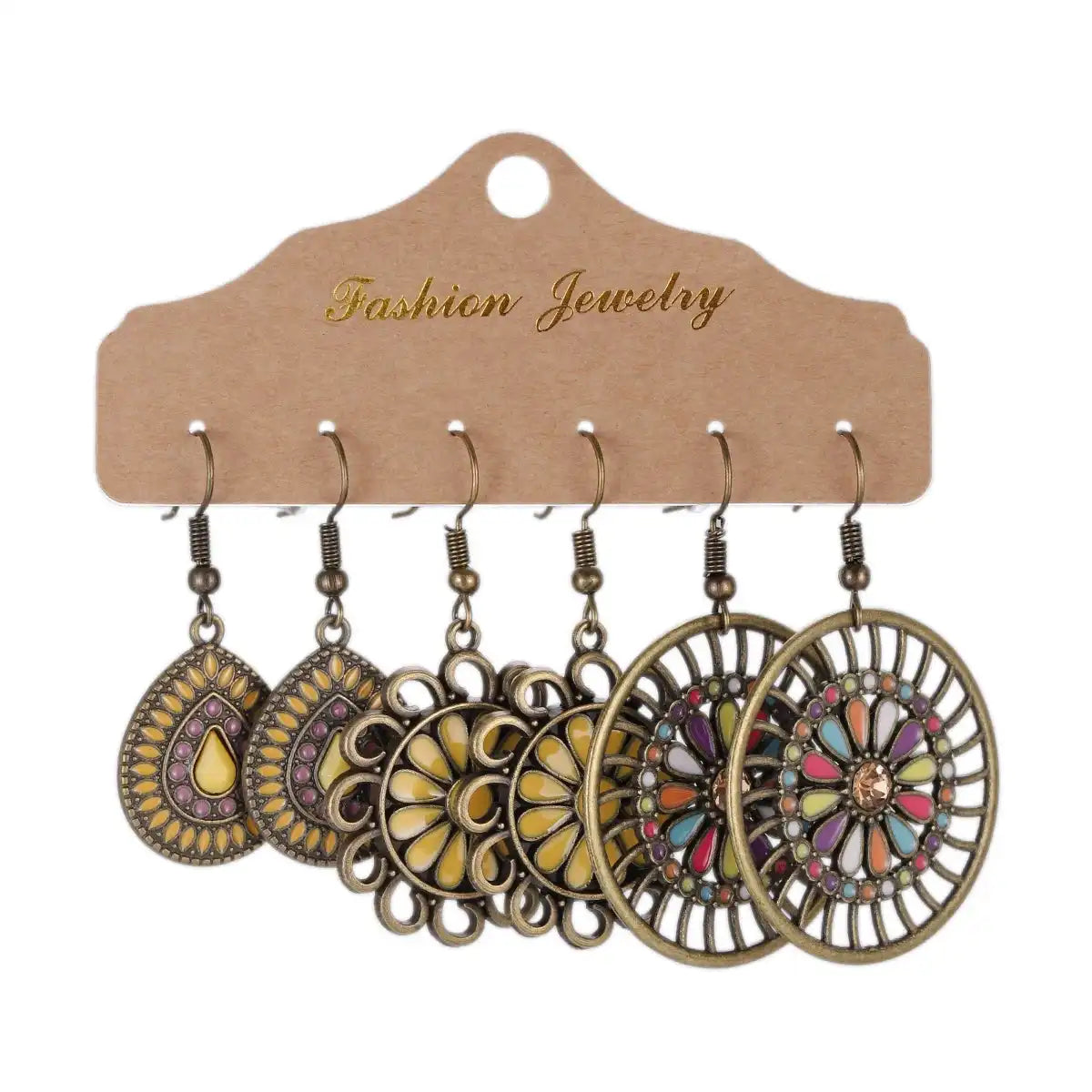 The Drawer of a Hundred Mornings — Boho Earring Sets