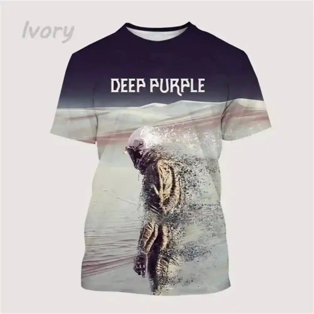 Smoke on the Water – Deep Purple 3D Print Tee