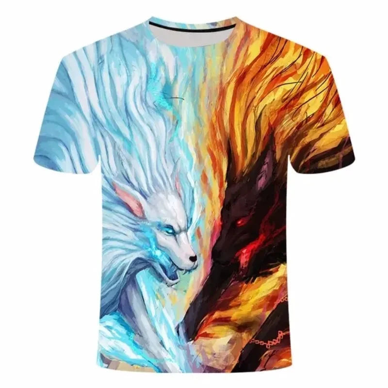 Wolves and more Wolves! T-shirt Blaze!