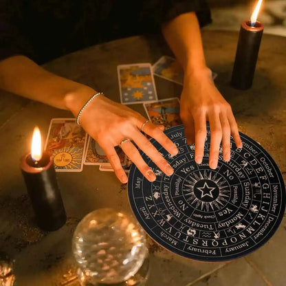 Ouija Spirit Board Wooden Decorative Message Planchette Boards With Letters Spirit Decorations Ouija Board Game For Themed - Pedlar's Attic