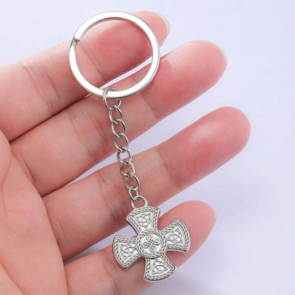 The Covenant Knot — Celtic Triquetra Cross Necklace