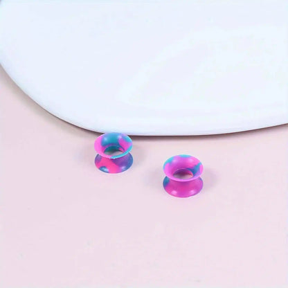 ColorPop Gradient Silicone Ear Plugs - 1/3 Pairs for Ultimate Comfort & Style - Pedlar's Attic