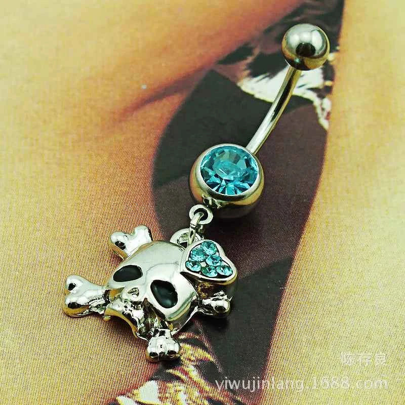 Skull Belly Button Rings