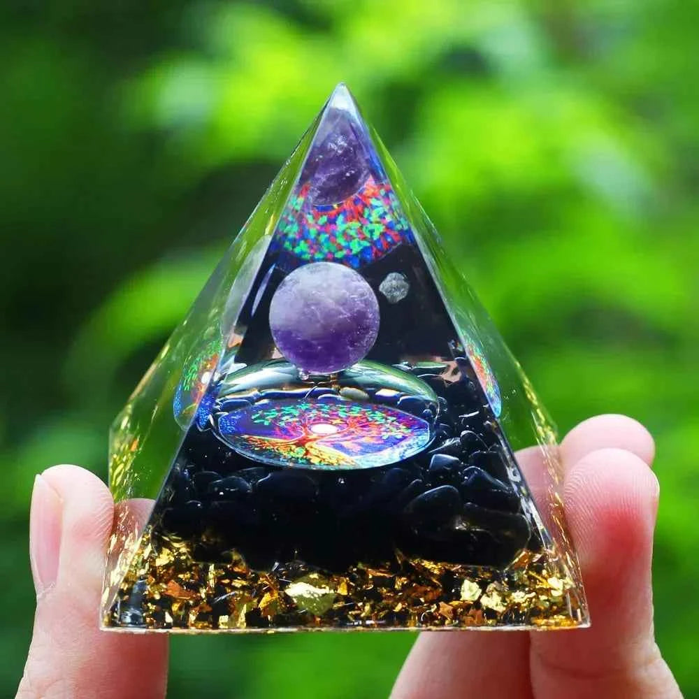 Energy Pyramid Orgonite Reiki
