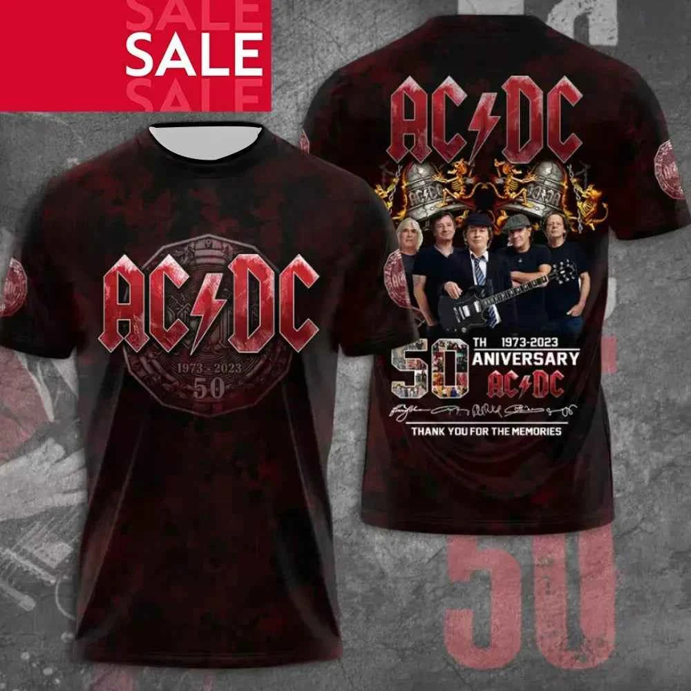 AC DC Men's Rock Band T-shirt HUGE VARIETY